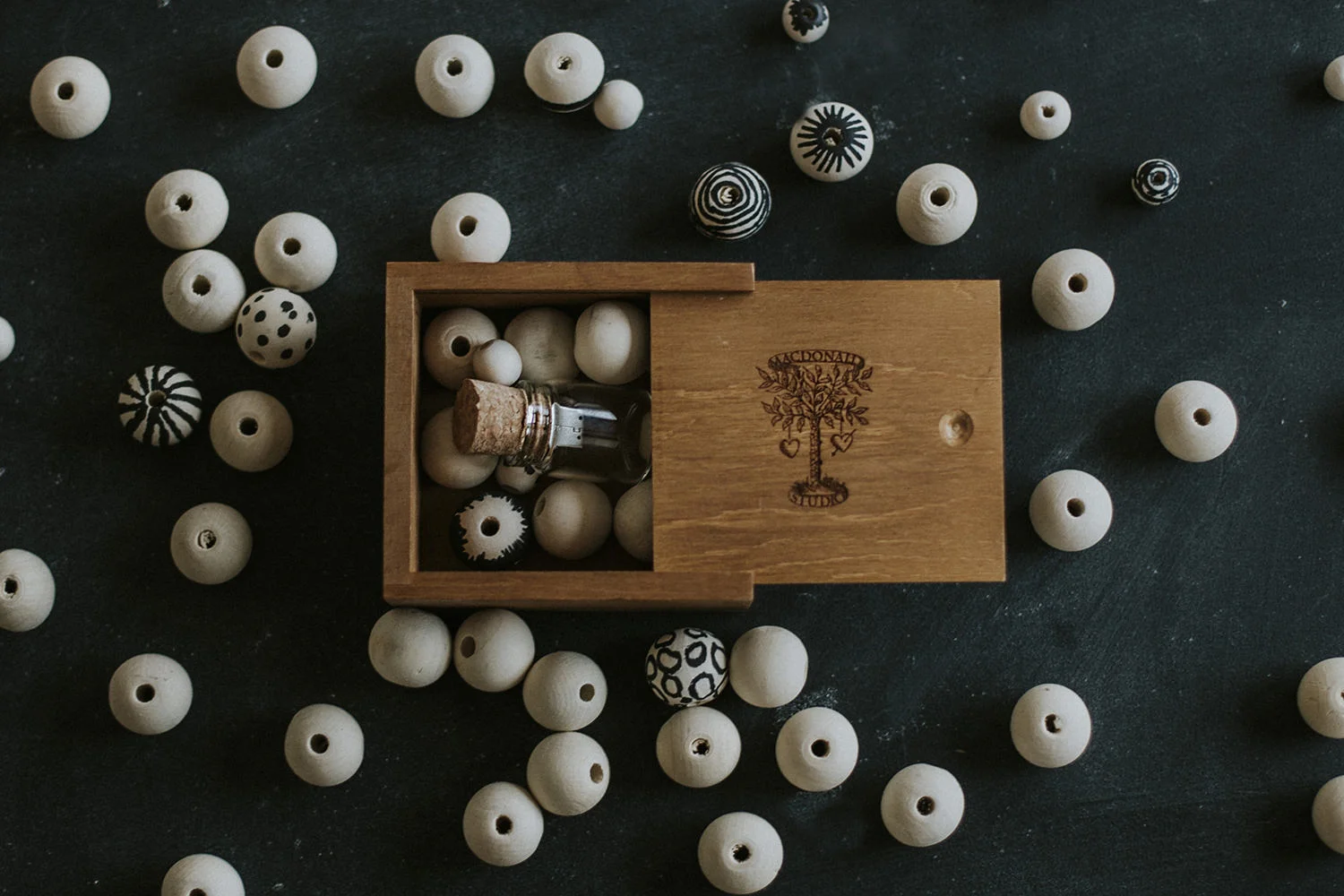 wooden usb box