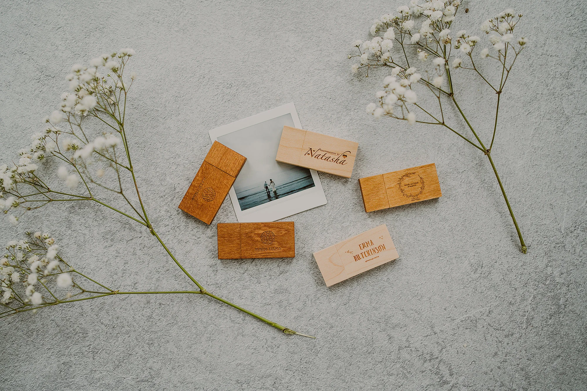 wooden memory stick