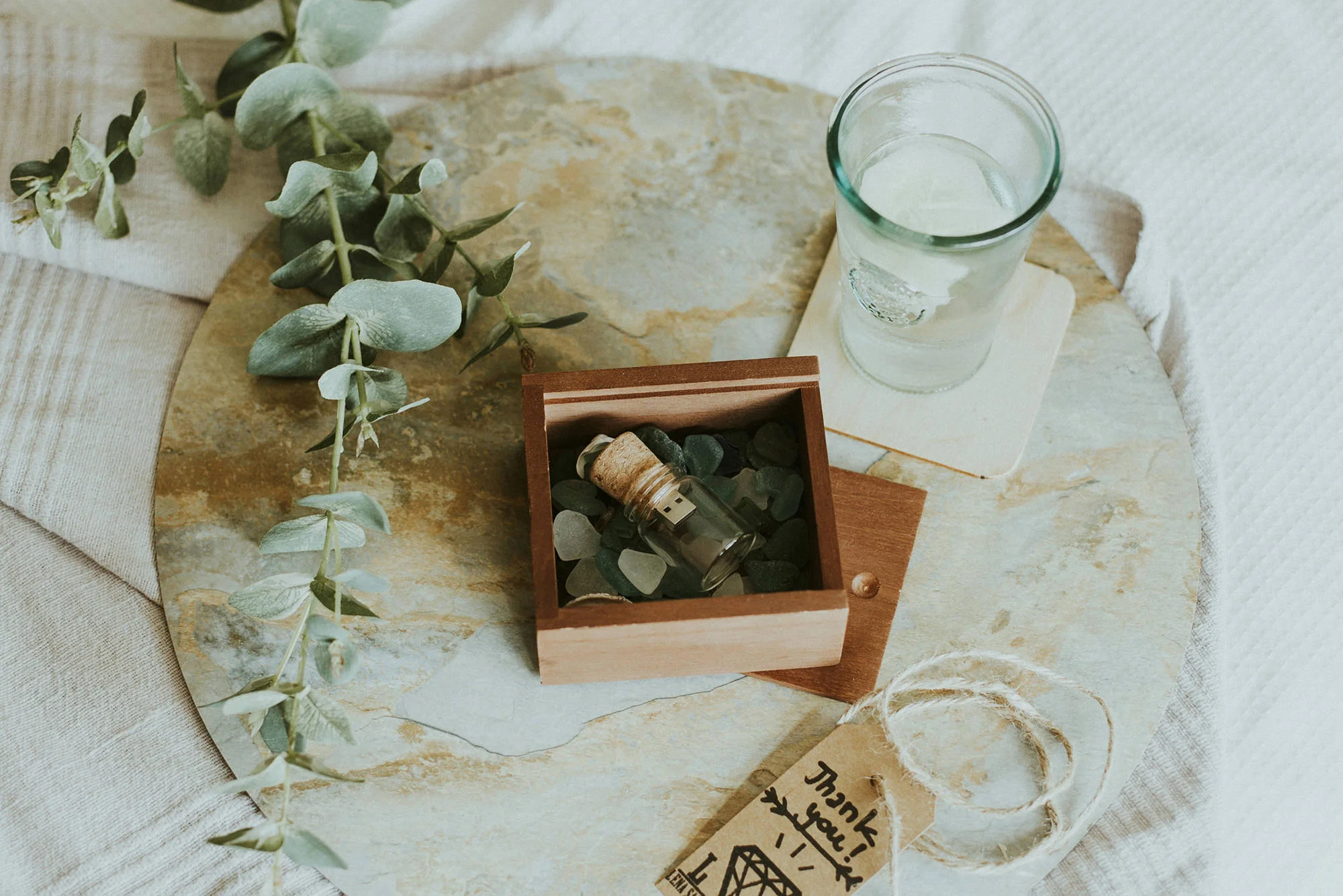 glass bottle usb