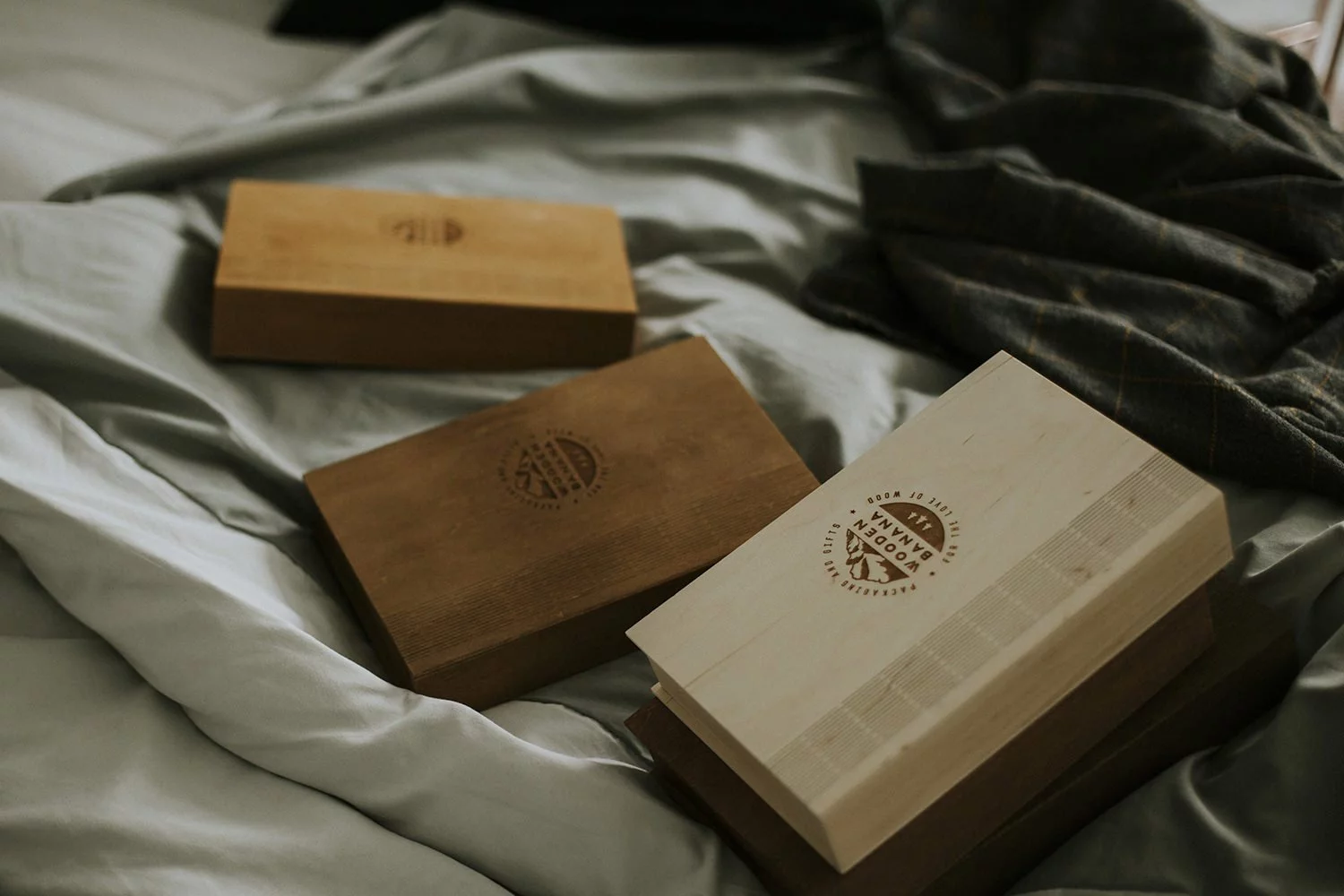 Book Shaped Wooden Box from Wooden Banana